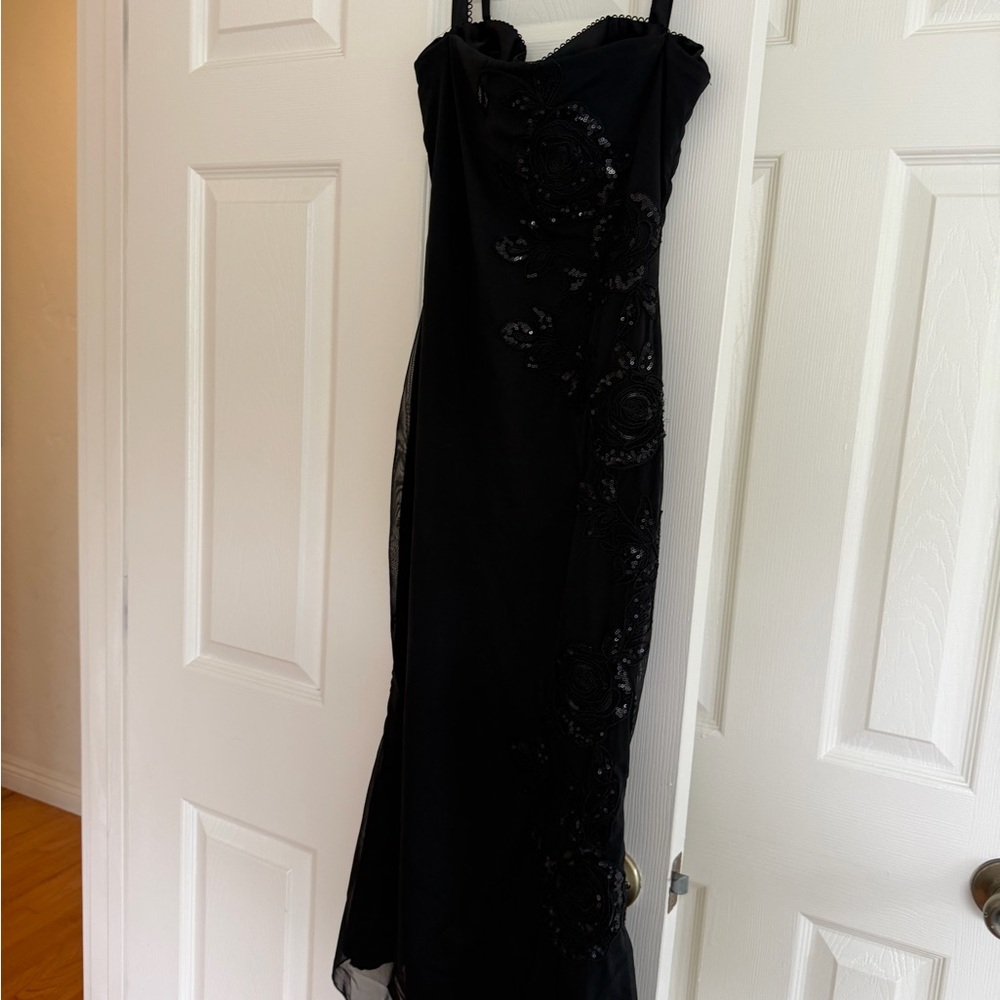 Oh Polly Embellished Peekaboo Midaxi Dress